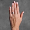 Thumbnail Image 2 of 3-1/8 CT. T.W. Marquise-Cut Certified Lab-Grown Diamond Hidden Frame Engagement Ring in 14K White Gold (F/VS2)