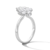Thumbnail Image 5 of 3-1/8 CT. T.W. Marquise-Cut Certified Lab-Grown Diamond Hidden Frame Engagement Ring in 14K White Gold (F/VS2)