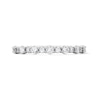 Thumbnail Image 1 of 1/2 CT. T.W. Lab-Grown Diamond Band in 10K White Gold (F/VS2)