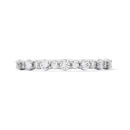 1/2 CT. T.W. Lab-Grown Diamond Band in 10K White Gold (F/VS2)