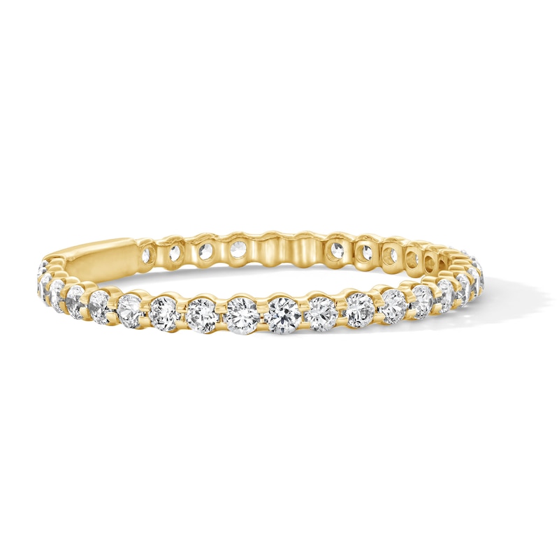 Main Image 2 of 1/2 CT. T.W. Lab-Grown Diamond Eternity Band in 14K Gold (F/VS2)