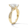 Thumbnail Image 4 of 3-1/3 CT. T.W. Pear-Shaped Certified Lab-Grown Diamond Engagement Ring in 14K Gold (F/VS2)