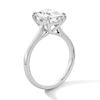 Thumbnail Image 5 of 3 CT. T.W. Cushion-Cut Certified Lab-Grown Diamond Solitaire Engagement Ring in 14K White Gold (F/VS2)
