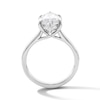 Thumbnail Image 3 of 4 CT. T.W. Marquise-Cut Certified Lab-Grown Diamond Solitaire Engagement Ring in 14K White Gold (F/VS2)