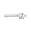 Thumbnail Image 3 of 1/2 CT. T.W. Certified Lab-Grown Diamond Solitaire Engagement Ring in 14K White Gold (F/VS2)
