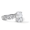 Thumbnail Image 3 of 4 CT. T.W. Oval Certified Lab-Grown Diamond Engagement Ring in 14K White Gold (F/VS2)