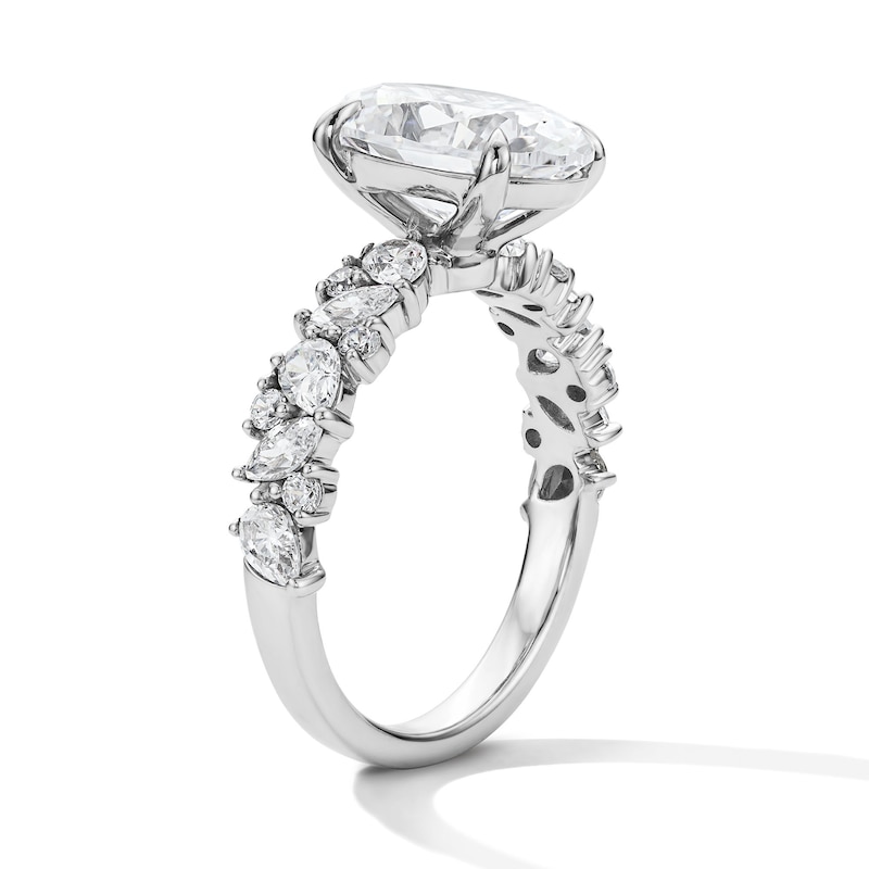 Main Image 4 of 4 CT. T.W. Oval Certified Lab-Grown Diamond Engagement Ring in 14K White Gold (F/VS2)