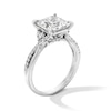 Thumbnail Image 3 of 3-1/3 CT. T.W. Princess-Cut Certified Lab-Grown Diamond Engagement Ring in 14K White Gold (F/VS2)