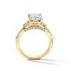 Thumbnail Image 3 of 3-1/2 CT. T.W. Cushion-Cut Certified Lab-Grown Diamond Engagement Ring in 14K Gold (F/VS2)