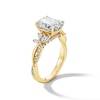 Thumbnail Image 5 of 3-1/2 CT. T.W. Cushion-Cut Certified Lab-Grown Diamond Engagement Ring in 14K Gold (F/VS2)