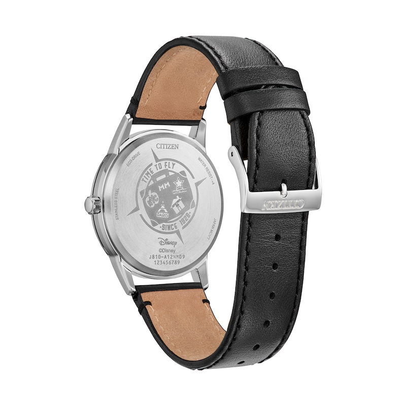 Main Image 3 of Unisex Citizen Eco-Drive® Disney Mickey Mouse & Friends Time to Fly Watch with Black Dial (Model: AW1860-01W)