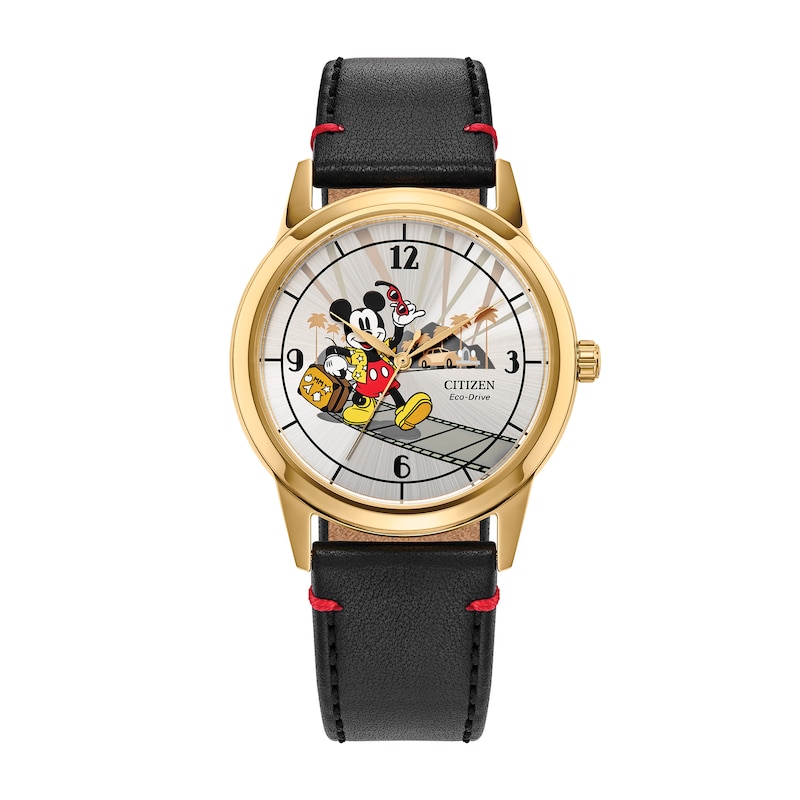 Main Image 1 of Unisex Citizen Eco-Drive® Disney Mickey Mouse & Friends Time to Fly Watch (Model: FE7063-07W)