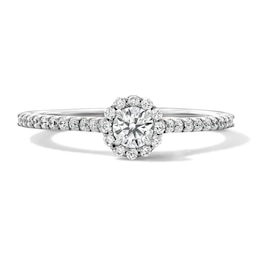 Enchanted Star Rapunzel 3/8 CT. T.W. Lab-Grown Diamond Frame Promise Ring in 10K Gold (F/SI2)