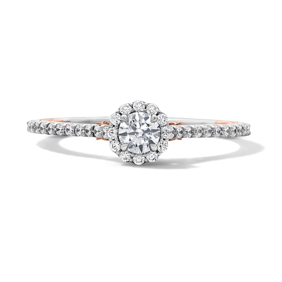 Enchanted Star Mulan 3/8 CT. T.w. Lab-Grown Diamond Promise Ring in 10K Gold (F/Si2)