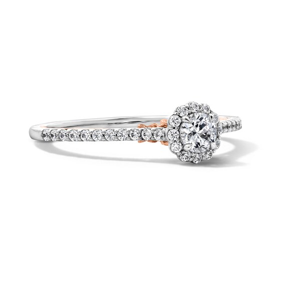 Enchanted Star Mulan 3/8 CT. T.w. Lab-Grown Diamond Promise Ring in 10K Gold (F/Si2)