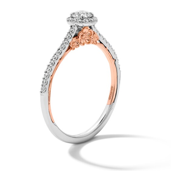 Enchanted Star Mulan 3/8 CT. T.w. Lab-Grown Diamond Promise Ring in 10K Gold (F/Si2)