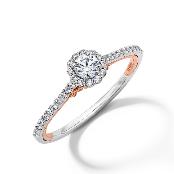 Enchanted Star Mulan 3/8 CT. T.w. Lab-Grown Diamond Promise Ring in 10K Gold (F/Si2)