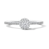 Thumbnail Image 1 of Enchanted Star Majestic Princess 3/8 CT. T.W. Lab-Grown Diamond Promise Ring in 10K White Gold (F/SI2)