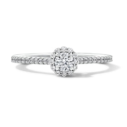 Enchanted Star Majestic Princess 3/8 CT. T.W. Lab-Grown Diamond Promise Ring in 10K White Gold (F/SI2)