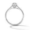 Thumbnail Image 2 of Enchanted Star Majestic Princess 3/8 CT. T.W. Lab-Grown Diamond Promise Ring in 10K White Gold (F/SI2)