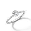 Thumbnail Image 5 of Enchanted Star Majestic Princess 3/8 CT. T.W. Lab-Grown Diamond Promise Ring in 10K White Gold (F/SI2)
