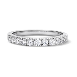 1/2 CT. T.W. Certified Lab-Grown Diamond Anniversary Band in Platinum (F/VS2)
