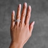 Thumbnail Image 2 of 2-1/2 CT. T.W. Marquise-Cut Certified Lab-Grown Diamond Bridal Set in 14K White Gold (F/VS2)