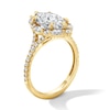 Thumbnail Image 3 of 3-3/4 CT. T.W. Marquise-Cut Certified Lab-Grown Diamond Frame Engagement Ring in 14K Gold (F/VS2)