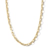 Thumbnail Image 1 of 4.0mm Paper Clip Chain Necklace in Hollow 10K Gold