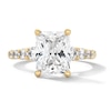 Thumbnail Image 1 of 3-3/4 CT. T.W. Radiant-Cut Certified Lab-Grown Diamond Engagement Ring in 14K Gold (F/VS2)