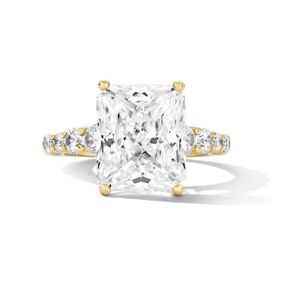 5-3/4 CT. T.w. Radiant-Cut Certified Lab-Grown Diamond Engagement Ring in 14K Gold (F/Vs2)