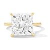Thumbnail Image 1 of 8 CT. T.W. Princess-Cut Certified Lab-Grown Diamond Solitaire Engagement Ring in 14K Gold (F/VS2)