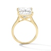 Thumbnail Image 3 of 8 CT. T.W. Princess-Cut Certified Lab-Grown Diamond Solitaire Engagement Ring in 14K Gold (F/VS2)