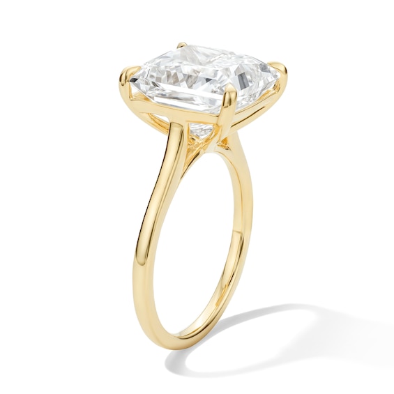 8 CT. T.w. Princess-Cut Certified Lab-Grown Diamond Solitaire Engagement Ring in 14K Gold (F/Vs2)