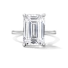 Thumbnail Image 1 of 7 CT. T.W. Emerald-Cut Certified Lab-Grown Diamond Solitaire Engagement Ring in 14K White Gold (F/VS2)