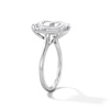 Thumbnail Image 4 of 7 CT. T.W. Emerald-Cut Certified Lab-Grown Diamond Solitaire Engagement Ring in 14K White Gold (F/VS2)