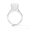 Thumbnail Image 3 of 8 CT. T.W. Emerald-Cut Certified Lab-Grown Diamond Solitaire Engagement Ring in 14K White Gold (F/VS2)