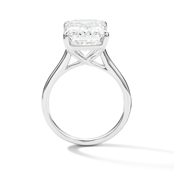 8 CT. T.w. Emerald-Cut Certified Lab-Grown Diamond Solitaire Engagement Ring in 14K Gold (F/Vs2