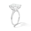 Thumbnail Image 5 of 8 CT. T.W. Emerald-Cut Certified Lab-Grown Diamond Solitaire Engagement Ring in 14K White Gold (F/VS2)