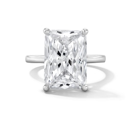 7 CT. T.W. Radiant-Cut Certified Lab-Grown Diamond Solitaire Engagement Ring in 14K White Gold (F/VS2)