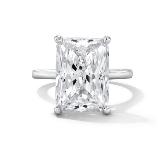 7 CT. T.w. Radiant-Cut Certified Lab-Grown Diamond Solitaire Engagement Ring in 14K White Gold (F/Vs2)