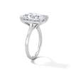 Thumbnail Image 3 of 7 CT. T.W. Radiant-Cut Certified Lab-Grown Diamond Solitaire Engagement Ring in 14K White Gold (F/VS2)