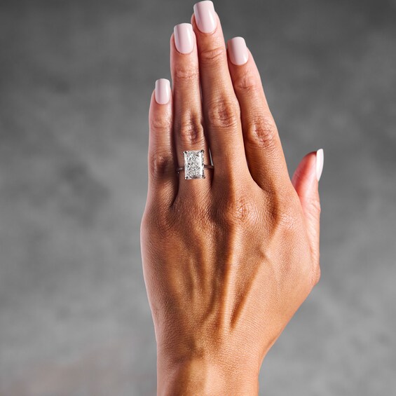 8 CT. T.w. Radiant-Cut Certified Lab-Grown Diamond Solitaire Engagement Ring in 14K Gold (F/Vs2