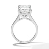 Thumbnail Image 3 of 8 CT. T.W. Radiant-Cut Certified Lab-Grown Diamond Solitaire Engagement Ring in 14K White Gold (F/VS2)