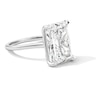 Thumbnail Image 4 of 8 CT. T.W. Radiant-Cut Certified Lab-Grown Diamond Solitaire Engagement Ring in 14K White Gold (F/VS2)