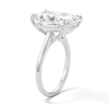 Thumbnail Image 5 of 8 CT. T.W. Radiant-Cut Certified Lab-Grown Diamond Solitaire Engagement Ring in 14K White Gold (F/VS2)