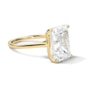 Thumbnail Image 4 of 8 CT. T.W. Emerald-Cut Certified Lab-Grown Diamond Solitaire Engagement Ring in 14K Gold (F/VS2)