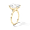 Thumbnail Image 5 of 8 CT. T.W. Emerald-Cut Certified Lab-Grown Diamond Solitaire Engagement Ring in 14K Gold (F/VS2)