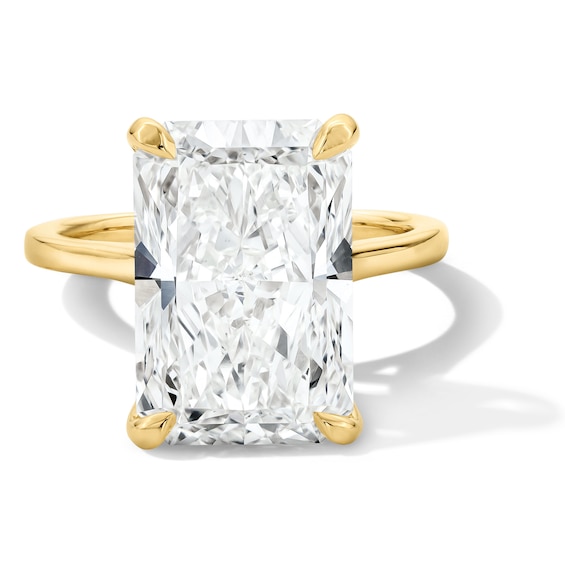 8 CT. T.w. Radiant-Cut Certified Lab-Grown Diamond Solitaire Engagement Ring in 14K Gold (F/Vs2)