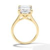 Thumbnail Image 3 of 8 CT. T.W. Radiant-Cut Certified Lab-Grown Diamond Solitaire Engagement Ring in 14K Gold (F/VS2)